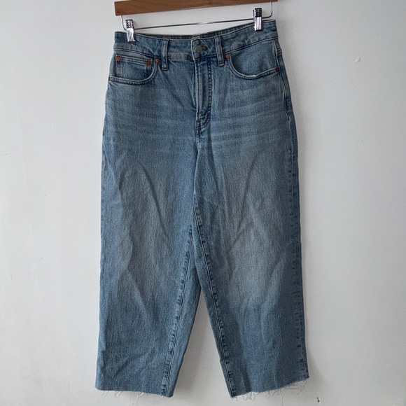 Madewell The Curvy Perfect Vintage Wide Leg Crop Jeans - Picture 2 of 8